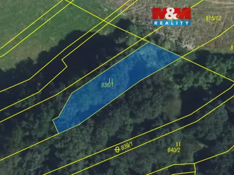 Prodej louky, Vranová Lhota, 502 m2