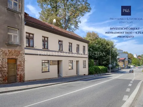 Prodej činžovního domu, Tábor, Čsl. armády, 200 m2