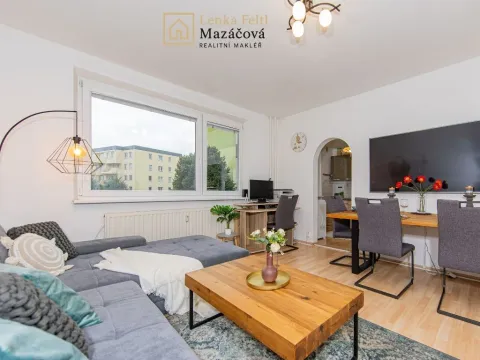 Pronájem bytu 2+1, Olomouc - Nové Sady, Fischerova, 43 m2