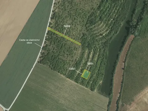 Prodej zahrady, Lovčice, 1342 m2