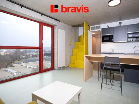 Pronájem bytu 2+kk, Brno - Trnitá, Dornych, 51 m2