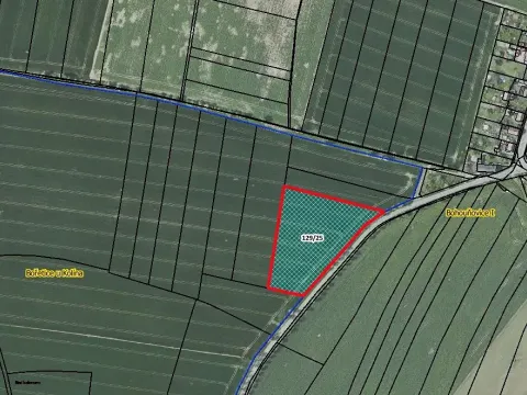 Prodej pole, Červené Pečky, 7209 m2