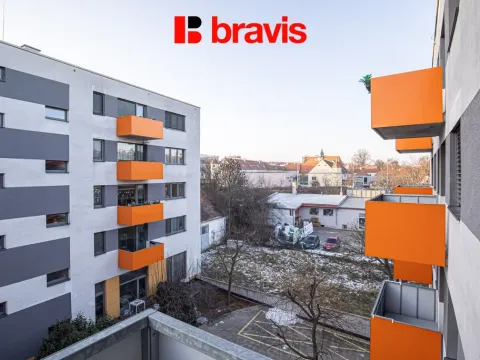 Pronájem bytu 3+kk, Brno - Královo Pole, Košinova, 50 m2