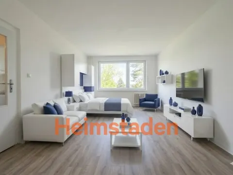 Pronájem bytu 1+1, Karviná - Hranice, Rudé armády, 38 m2