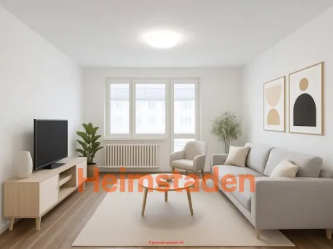 Pronájem bytu 2+1, Ostrava - Mariánské Hory, Štítného, 50 m2