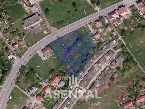 Prodej komerčního pozemku, Petřvald, Ostravská, 6976 m2