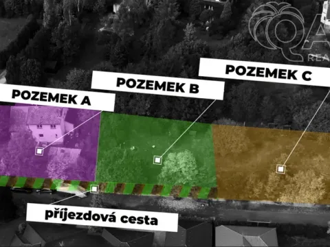 Prodej pozemku pro bydlení, Chrást, Vilová, 2055 m2
