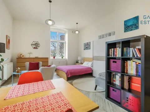 Pronájem bytu 1+kk, Brno, Vlhká, 41 m2