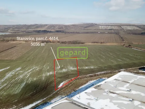Prodej pozemku, Starovice, 5036 m2