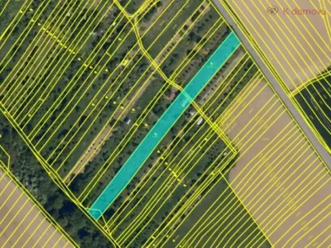 Prodej zahrady, Kunovice, Pod Kostelem, 3859 m2