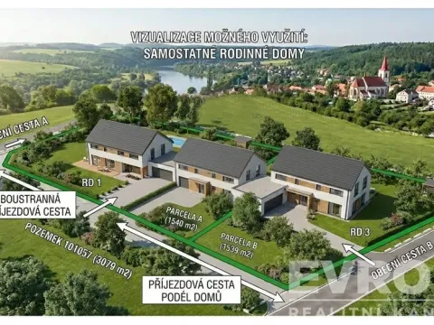 Prodej pozemku pro bydlení, Sázava, 3326 m2