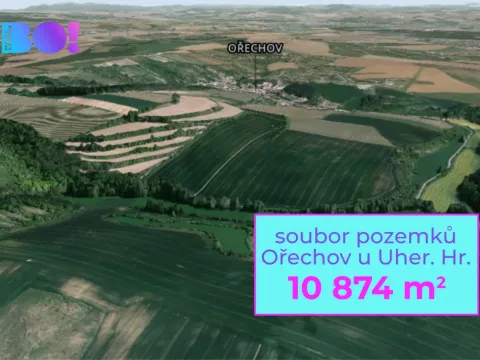 Prodej pole, Ořechov, 10874 m2
