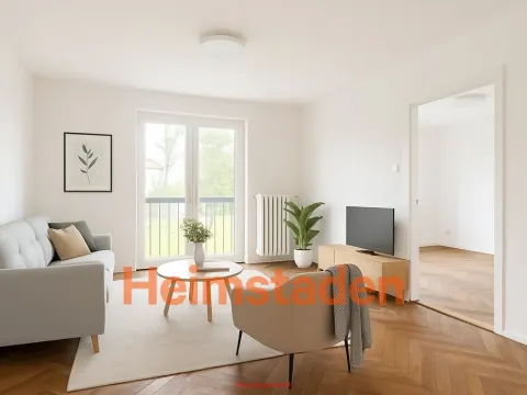 Pronájem bytu 2+1, Ostrava - Poruba, Dělnická, 49 m2