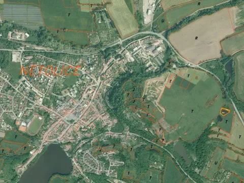 Prodej louky, Netolice, Mírové Náměstí, 2882 m2