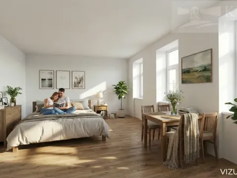 Prodej bytu 1+kk, České Budějovice, Rudolfovská tř., 42 m2