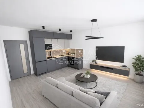 Pronájem bytu 2+kk, Praha - Hlubočepy, Fabiánové, 49 m2