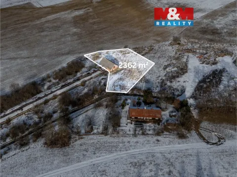 Prodej komerčního pozemku, Kosova Hora, 2362 m2