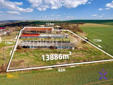 Prodej skladu, Březolupy, 3350 m2