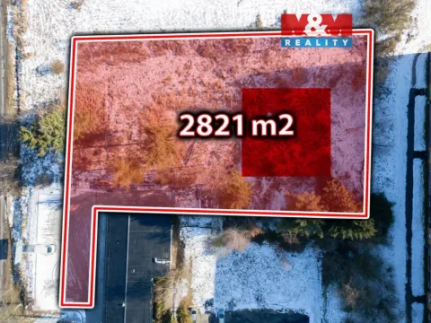 Pronájem komerčního pozemku, Sokolov, 2821 m2