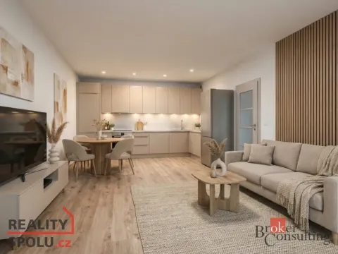 Pronájem bytu 2+kk, Pardubice - Pardubičky, Nová Tesla, 53 m2