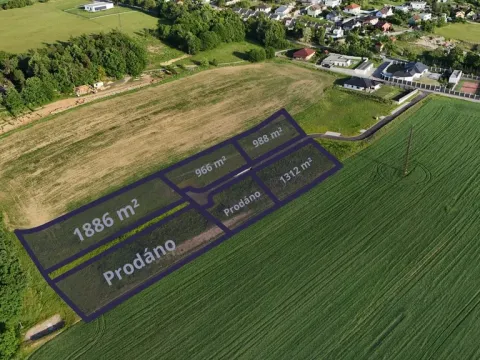 Prodej pozemku pro bydlení, Hůry, Lišovská, 1886 m2