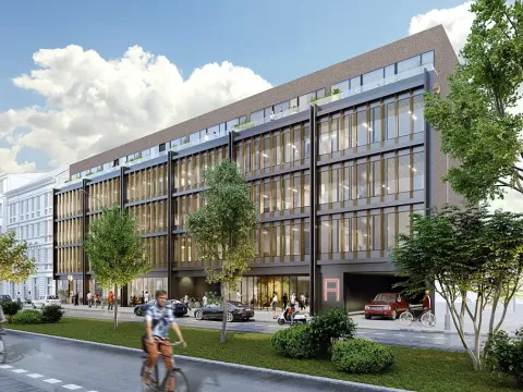 Pronájem kanceláře, Praha - Holešovice, Dělnická, 440 m2