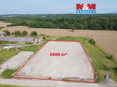 Pronájem komerčního pozemku, Vratimov, 5517 m2