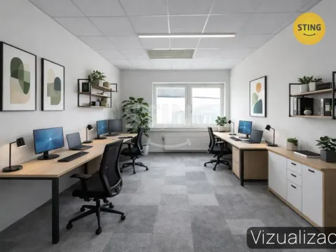 Pronájem kanceláře, Pardubice, S. K. Neumanna, 18 m2