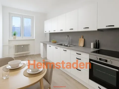 Pronájem bytu 2+1, Ostrava - Poruba, Komenského, 57 m2