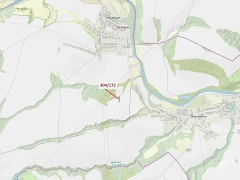 Dražba pozemku, Ivančice, 597 m2