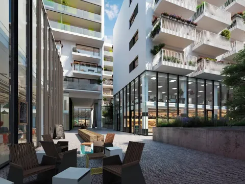 Pronájem obchodního prostoru, Praha - Karlín, Sokolovská, 135 m2