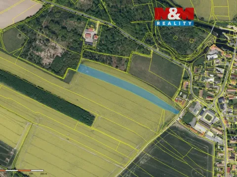 Prodej pole, Pardubice - Nemošice, 3201 m2