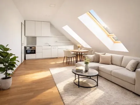 Pronájem ubytování, Praha - Smíchov, Bieblova, 57 m2