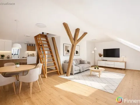 Prodej bytu 4+1, Praha - Smíchov, Klamovka, 146 m2