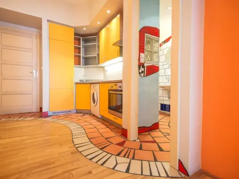 Pronájem bytu 1+kk, Praha, Viktora Huga, 38 m2