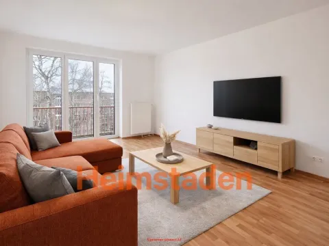 Pronájem bytu 2+1, Karviná - Nové Město, Fibichova, 55 m2