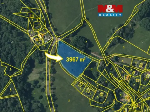 Prodej louky, Třebívlice, 3967 m2