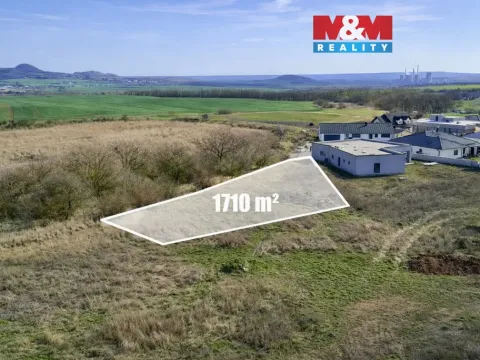Prodej pozemku pro bydlení, Most - Vtelno, 1710 m2