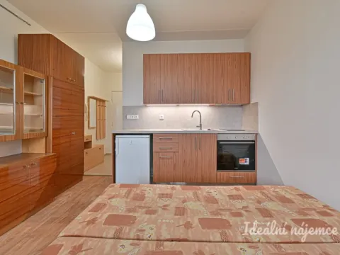 Pronájem bytu 1+kk, Brno - Žabovřesky, Voroněžská, 26 m2