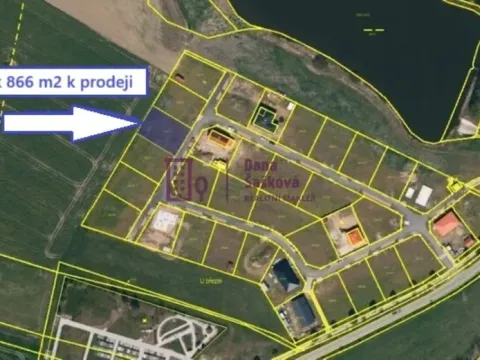 Prodej pozemku pro bydlení, Žirovnice, Starý Dvůr, 866 m2
