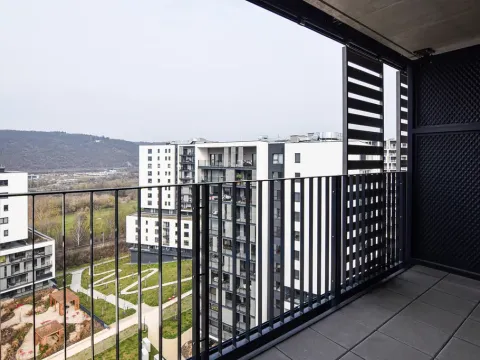 Pronájem bytu 1+kk, Praha - Modřany, Mezi vodami, 41 m2