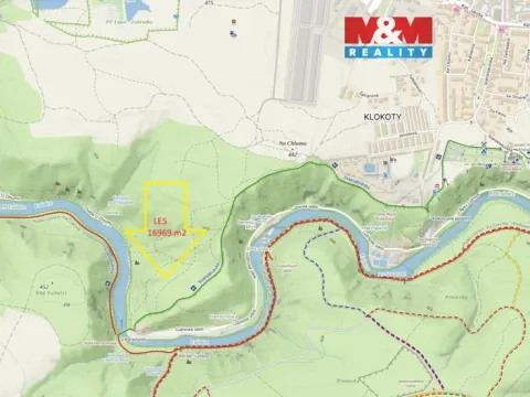 Prodej lesa, Tábor, 16969 m2
