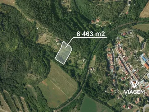 Prodej podílu zahrady, Moravské Bránice, 2154 m2