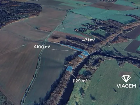 Prodej podílu lesa, Nová Ves u Bakova, 2137 m2