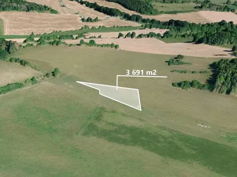 Prodej podílu pole, Volyně, 820 m2
