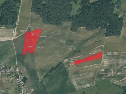 Prodej pole, Štěnovický Borek, 25851 m2