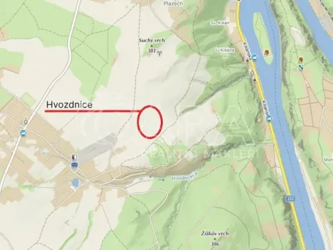 Prodej pole, Hvozdnice, 16653 m2