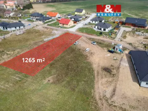 Prodej pozemku pro bydlení, Chotýčany, 1265 m2