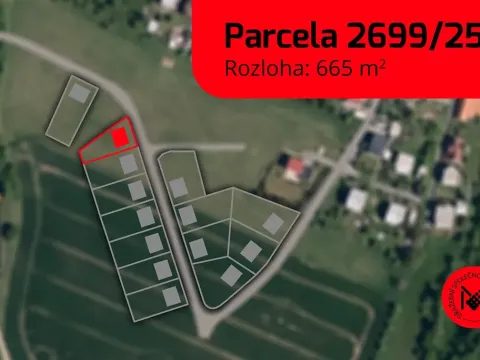 Prodej pozemku pro bydlení, Želechovice nad Dřevnicí, Pod Stráží, 665 m2