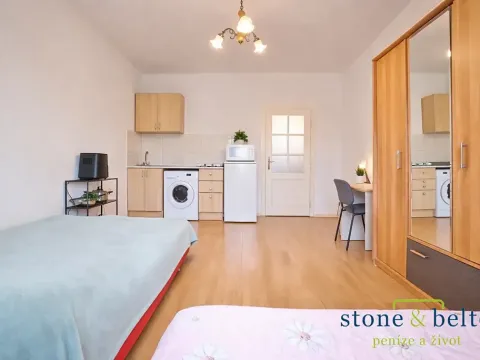 Prodej bytu 1+kk, Praha - Strašnice, Za poštou, 25 m2